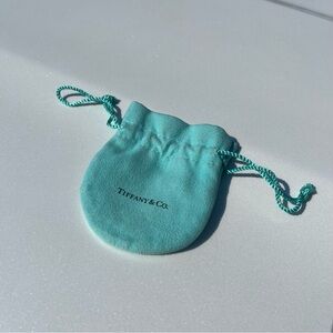 Tiffany & Co. Turquoise Drawstring Pouch